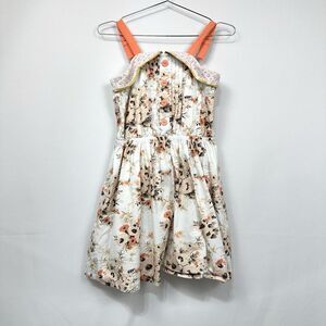 435 By Matilda Jane Happy And Free Coconut Rose Sun Dress Lace Easter Sz 14